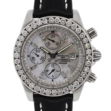 breitling a13356 retail price|Breitling a13356 diamond bezel.